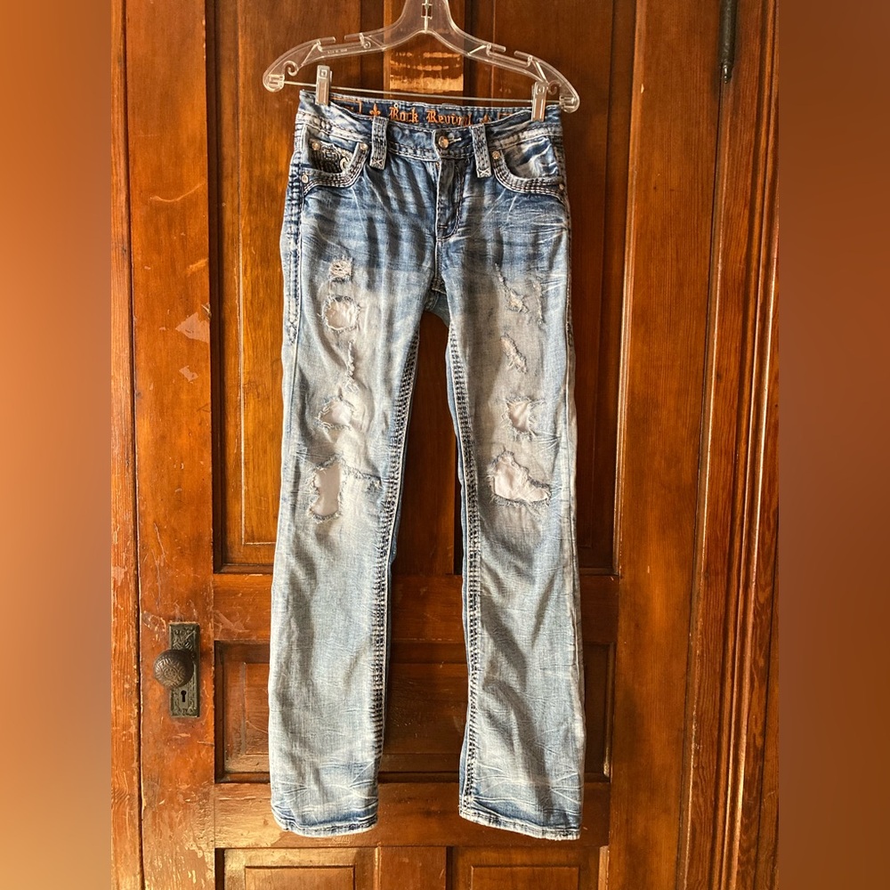 Rock Revival Tama mid rise boot cut